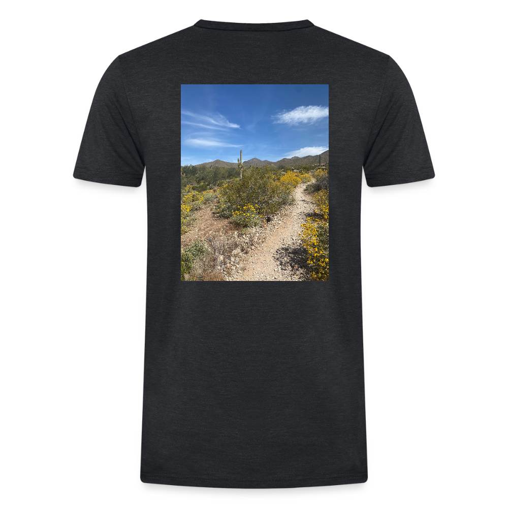 Lost Dog Trail | Men's Tri-Blend Classic T-Shirt - Black - heather black