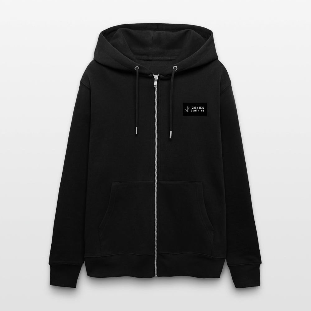 Grand Canyon | Organic Zip Hoodie - Black - black