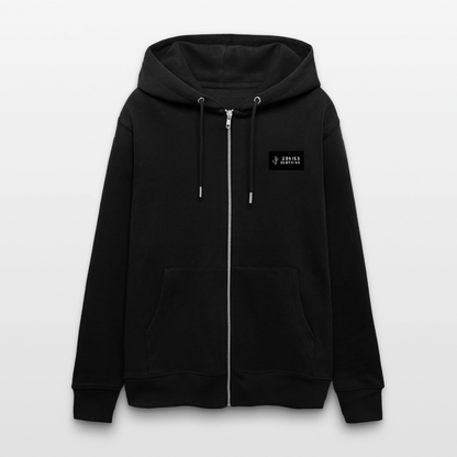Grand Canyon | Organic Zip Hoodie - Black - black