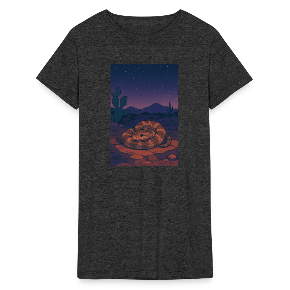 Ridge-nosed Rattlesnake Landscape | Women's Tri-Blend T-Shirt - Black - heather black