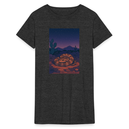 Ridge-nosed Rattlesnake Landscape | Women's Tri-Blend T-Shirt - Black - heather black