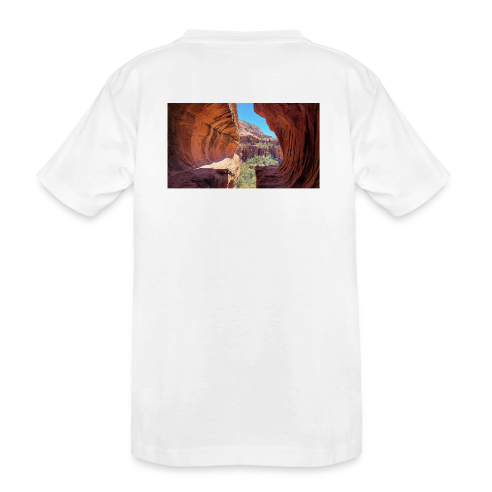 Sedona Vortex | Kid's Organic Classic T-Shirt - White - white