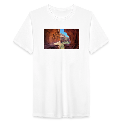 Sedona Vortex | Men’s Tri-Blend T-Shirt - White - white