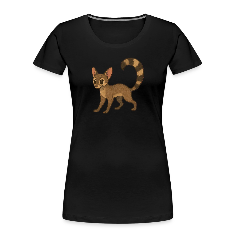 Ringtail Spotlight | Women's Organic T-Shirt - Black - black