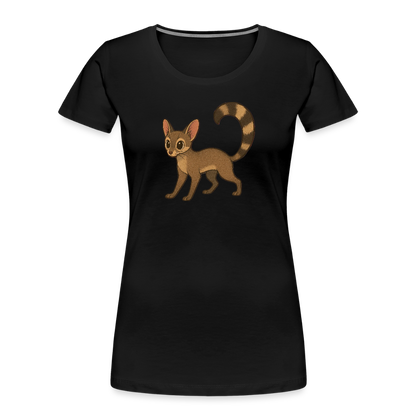 Ringtail Spotlight | Women's Organic T-Shirt - Black - black