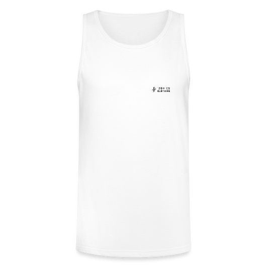 Basics | Men's Classic Tri-Blend Tank - White - white