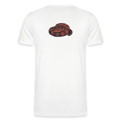 Ridge-nosed Rattlesnake Spotlight | Men's Tri-Blend T-Shirt - White - white