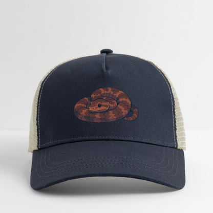'Ridge-nosed Rattlesnake | Spotlight' Eco Trucker Cap - pacific/oyster