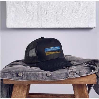 Verde Valley Views | Eco Trucker Hat - black/black
