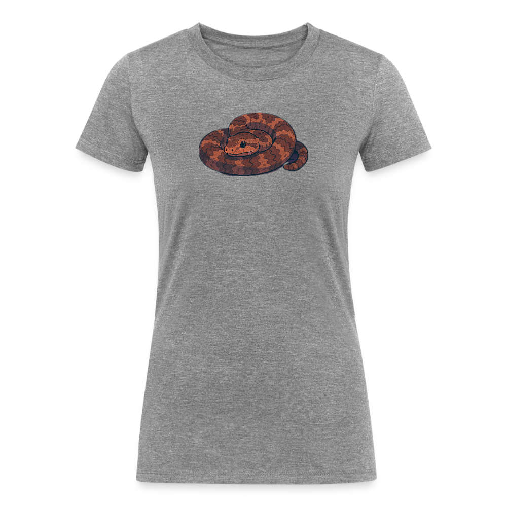 Ridge-nosed Rattlesnake Spotlight | Women's Tri-Blend T-Shirt - Gray - heather gray
