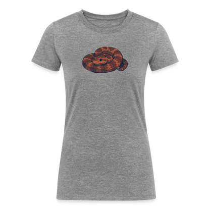 Ridge-nosed Rattlesnake Spotlight | Women's Tri-Blend T-Shirt - Gray - heather gray
