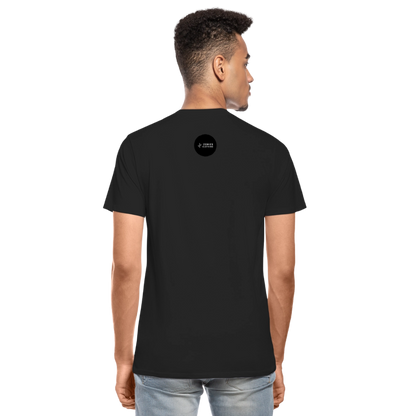Lost Dog Trail | Men's Organic T-Shirt - Black - black