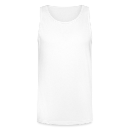 Basics | Men's Tri-Blend Tank - White - white