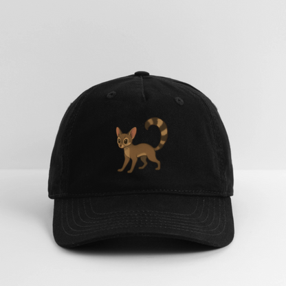 Ringtail Spotlight | Organic Baseball Hat - Black - black