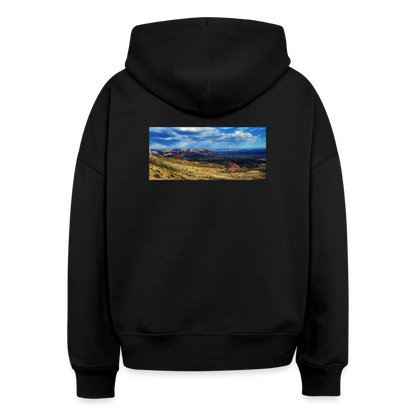 Verde Valley Views | Women's Organic Classic Hoodie - Black - black