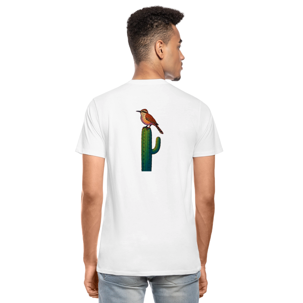 Cactus Wren Spotlight | Men's Organic Classic T-Shirt - White - white