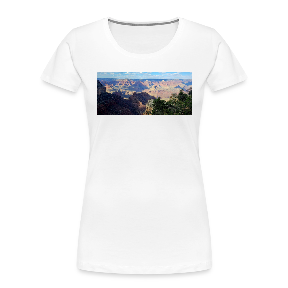 Grand Canyon | Women's Organic T-Shirt - White - white