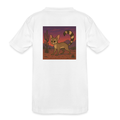 Ringtail Landscape | Kid's Classic T-Shirt - White - white