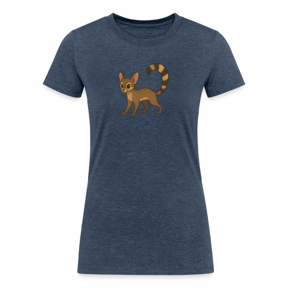 Ringtail Spotlight | Women's Tri-Blend T-Shirt - Navy - heather navy