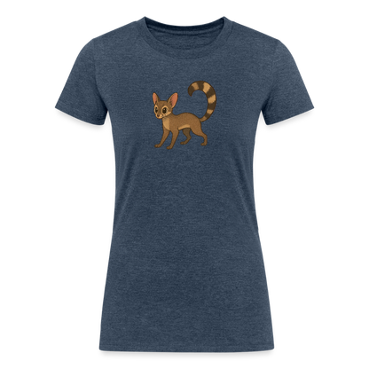 Ringtail Spotlight | Women's Tri-Blend T-Shirt - Navy - heather navy