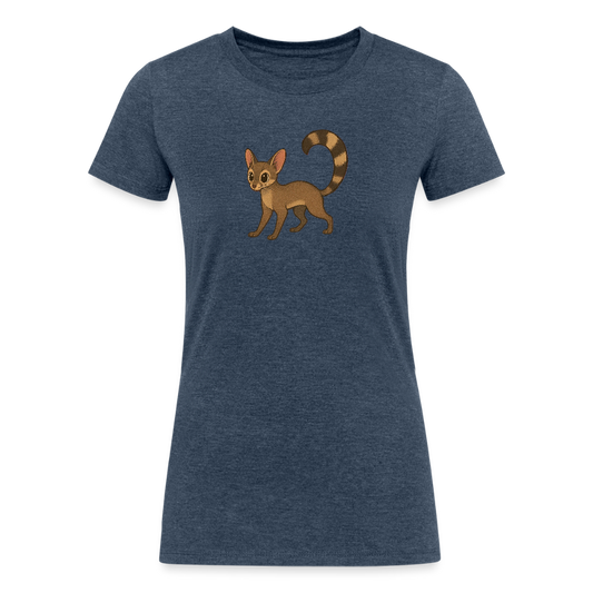 Ringtail Spotlight | Women's Tri-Blend T-Shirt - Navy - heather navy
