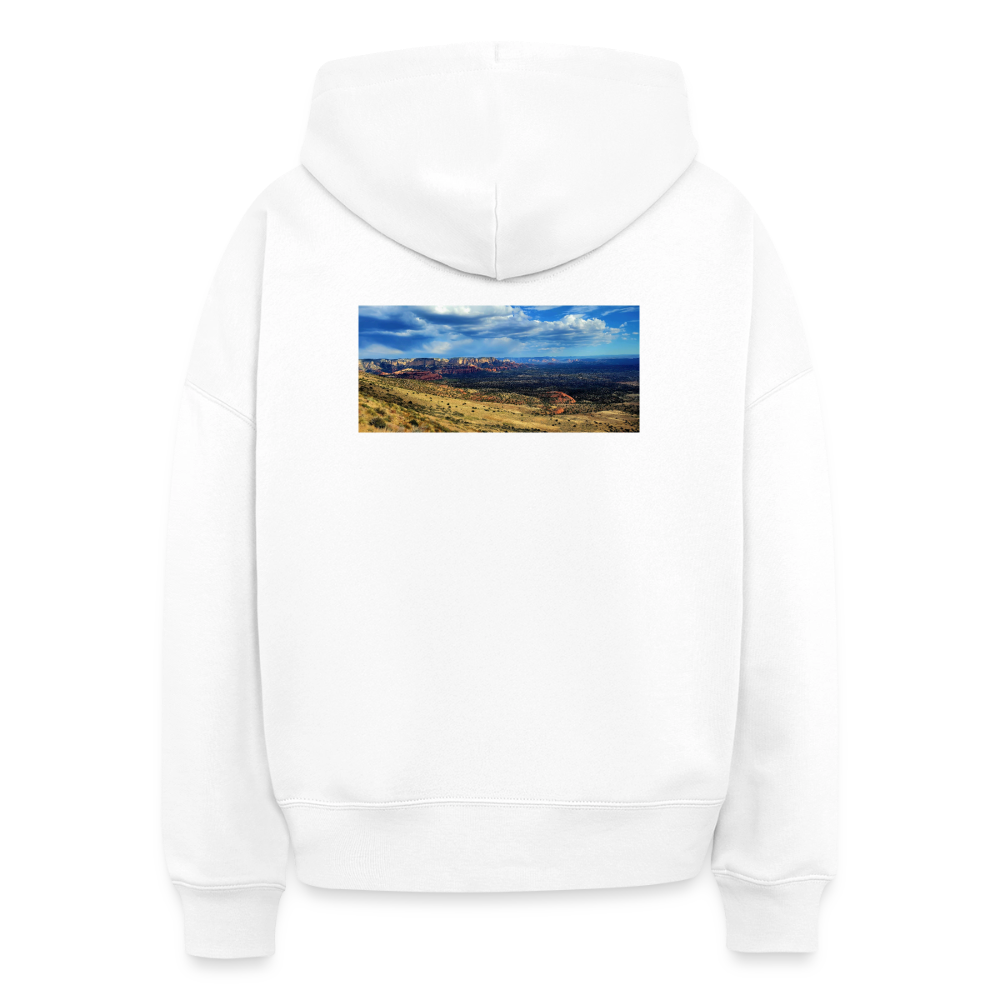 Verde Valley Views | Women's Organic Classic Hoodie - White - white