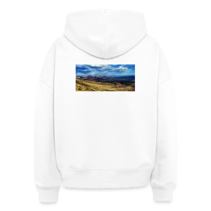 Verde Valley Views | Women's Organic Classic Hoodie - White - white