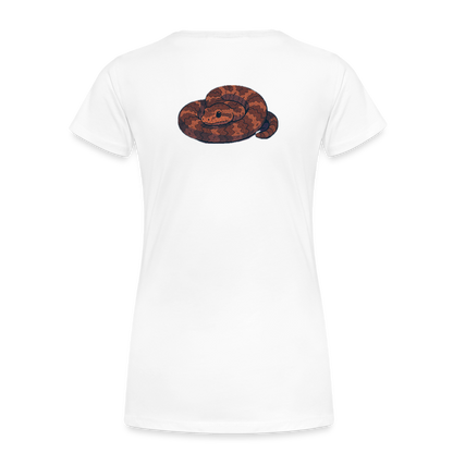 Ridge-nosed Rattlesnake Spotlight | Women's Organic Classic T-Shirt - White - white