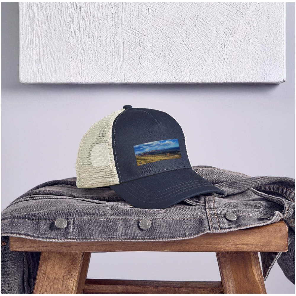Verde Valley Views | Eco Trucker Hat - pacific/oyster