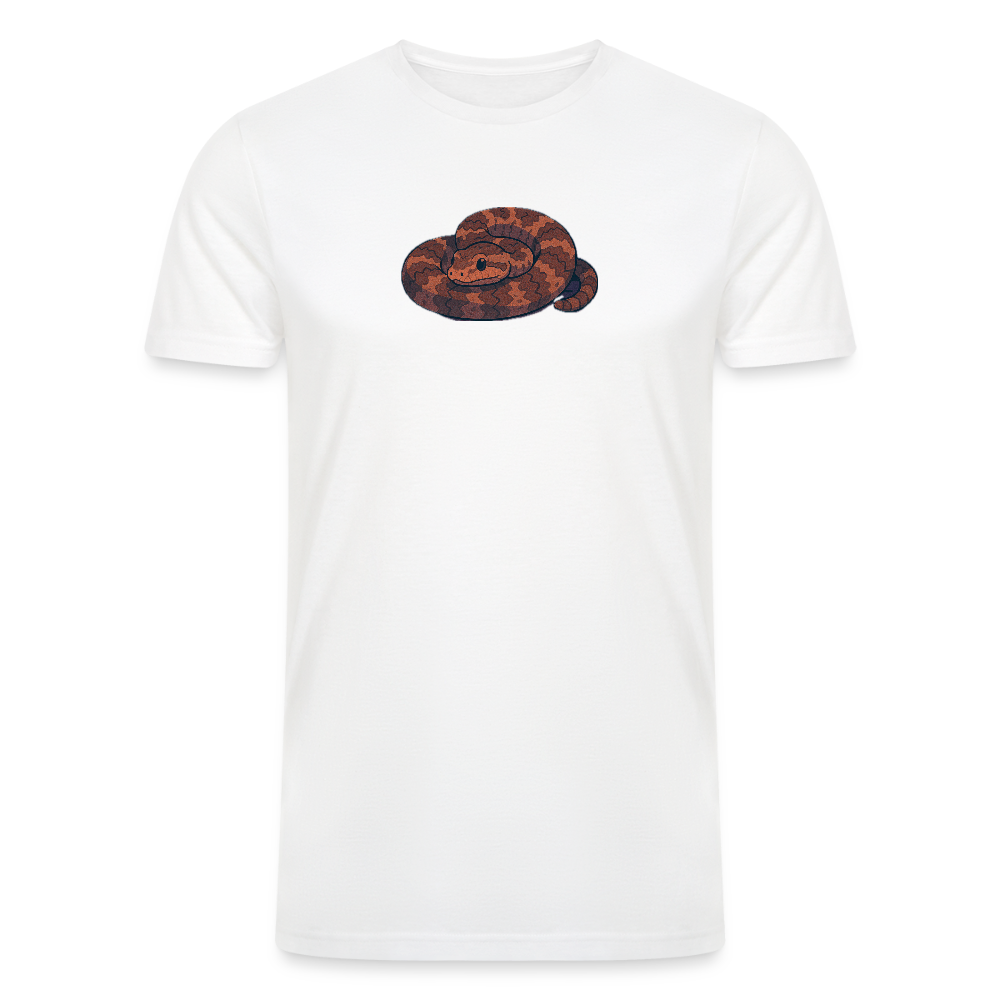 Ridge-nosed Rattlesnake Spotlight | Men’s Tri-Blend T-Shirt - White - white