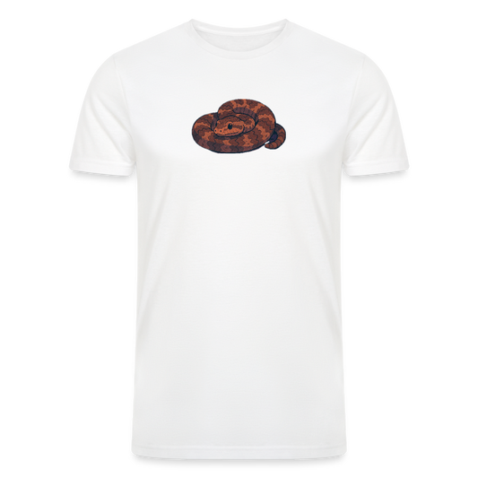 Ridge-nosed Rattlesnake Spotlight | Men’s Tri-Blend T-Shirt - White - white