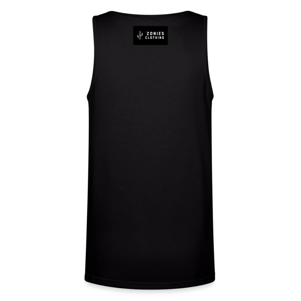 Verde Valley Views | Men's Tri-Blend Tank - Black - black