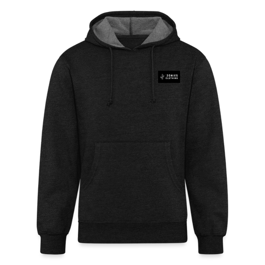 Ringtail Landscape | Tri-Blend Classic Hoodie - Charcoal - charcoal grey