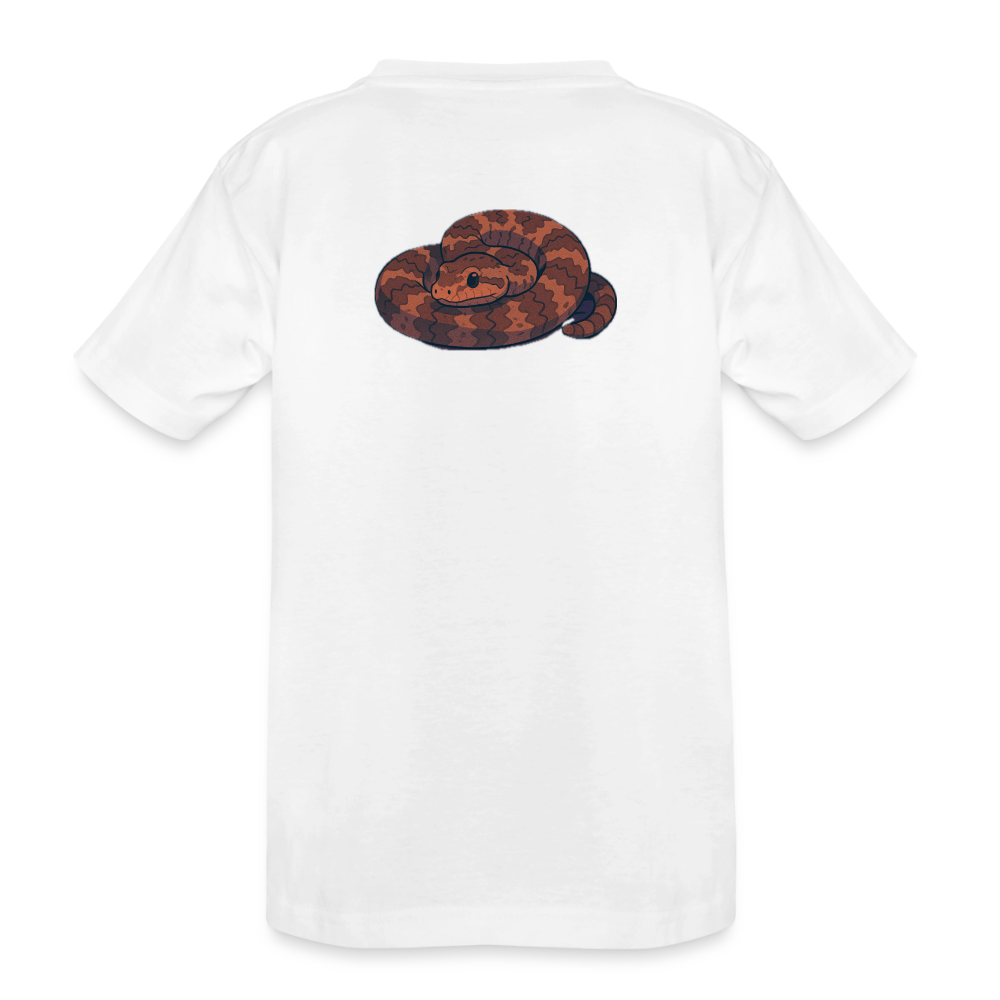 Ridge-nosed Rattlesnake Spotlight | Kids Organic Classic T-Shirt - White - white