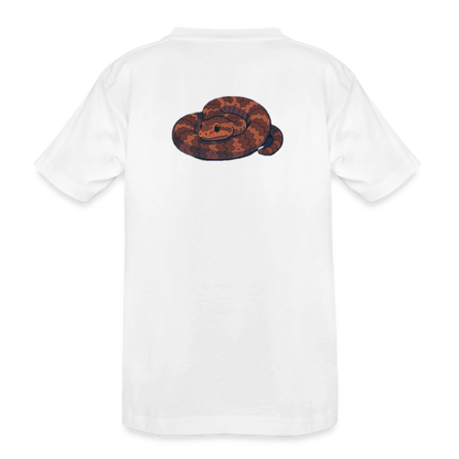 Ridge-nosed Rattlesnake Spotlight | Kids Organic Classic T-Shirt - White - white