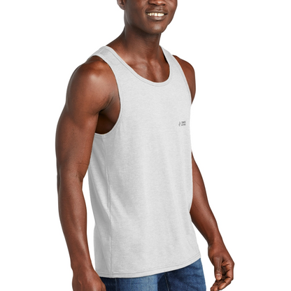 Basics | Men's Classic Tri-Blend Tank - White - white