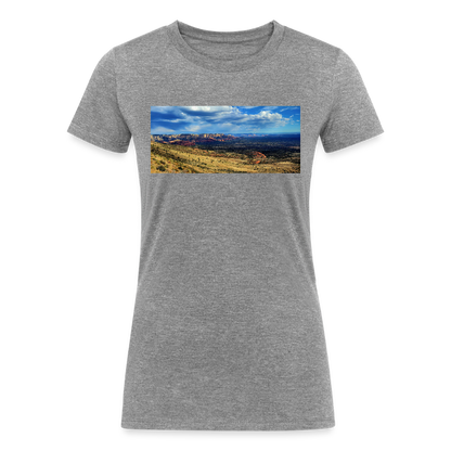Verde Valley Views | Women's Tri-Blend T-Shirt - Gray - heather gray