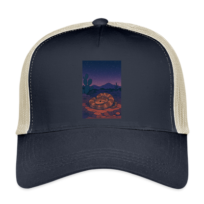 'Ridge-nosed Rattlesnake | Landscape' Eco Trucker Cap - pacific/oyster