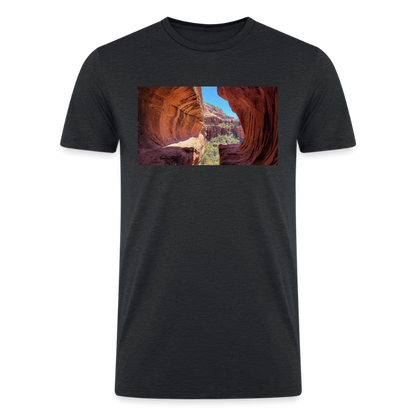 Sedona Vortex | Men’s Tri-Blend T-Shirt - Black - heather black