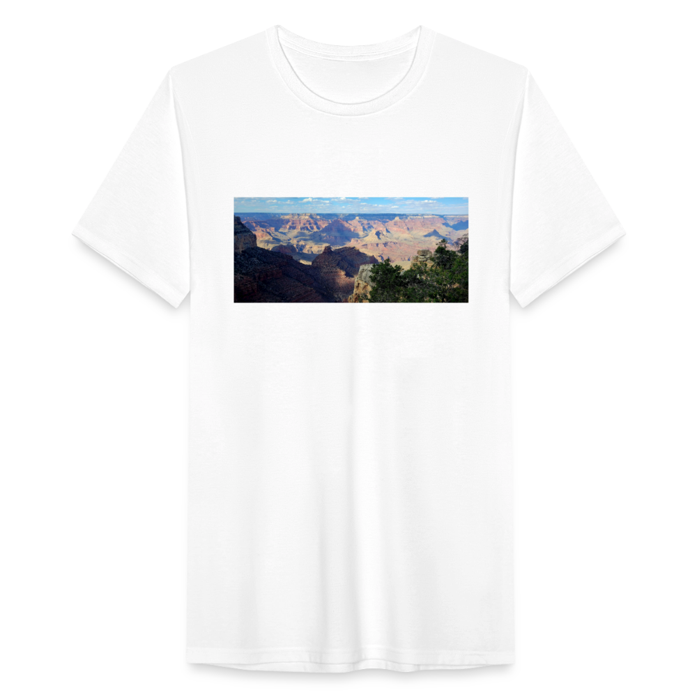 Grand Canyon | Men’s Tri-Blend T-Shirt - White - white