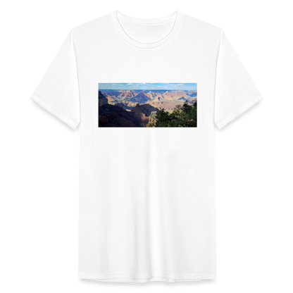 Grand Canyon | Men’s Tri-Blend T-Shirt - White - white