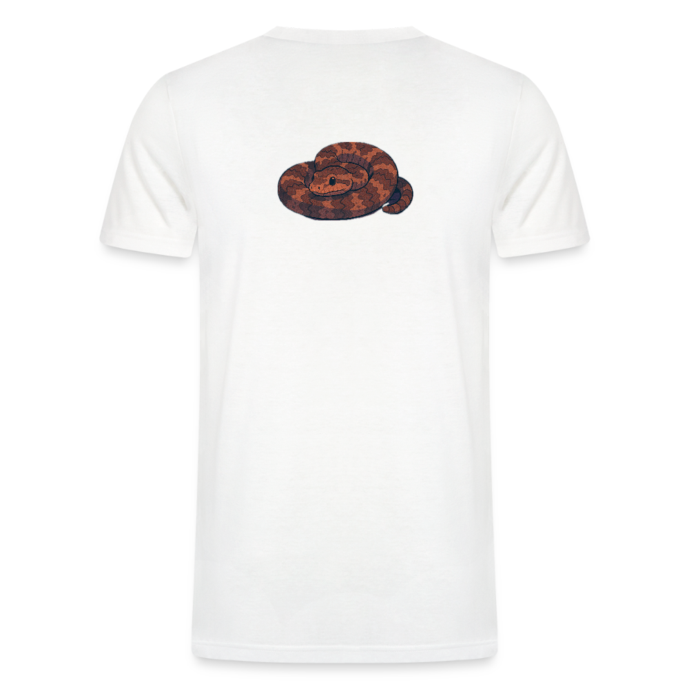 Ridge-nosed Rattlesnake Spotlight | Men's Tri-Blend T-Shirt - White - white