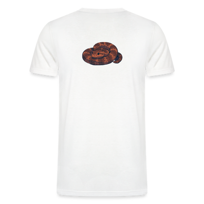 Ridge-nosed Rattlesnake Spotlight | Men's Tri-Blend T-Shirt - White - white