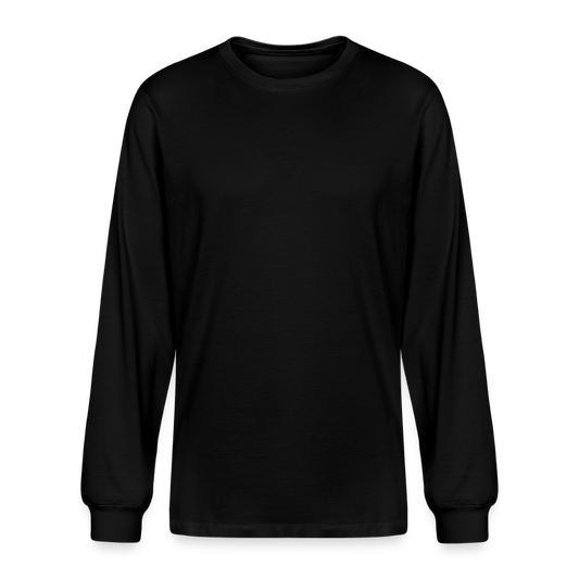 Basics | Men's Organic Long Sleeve T-Shirt - Black - black