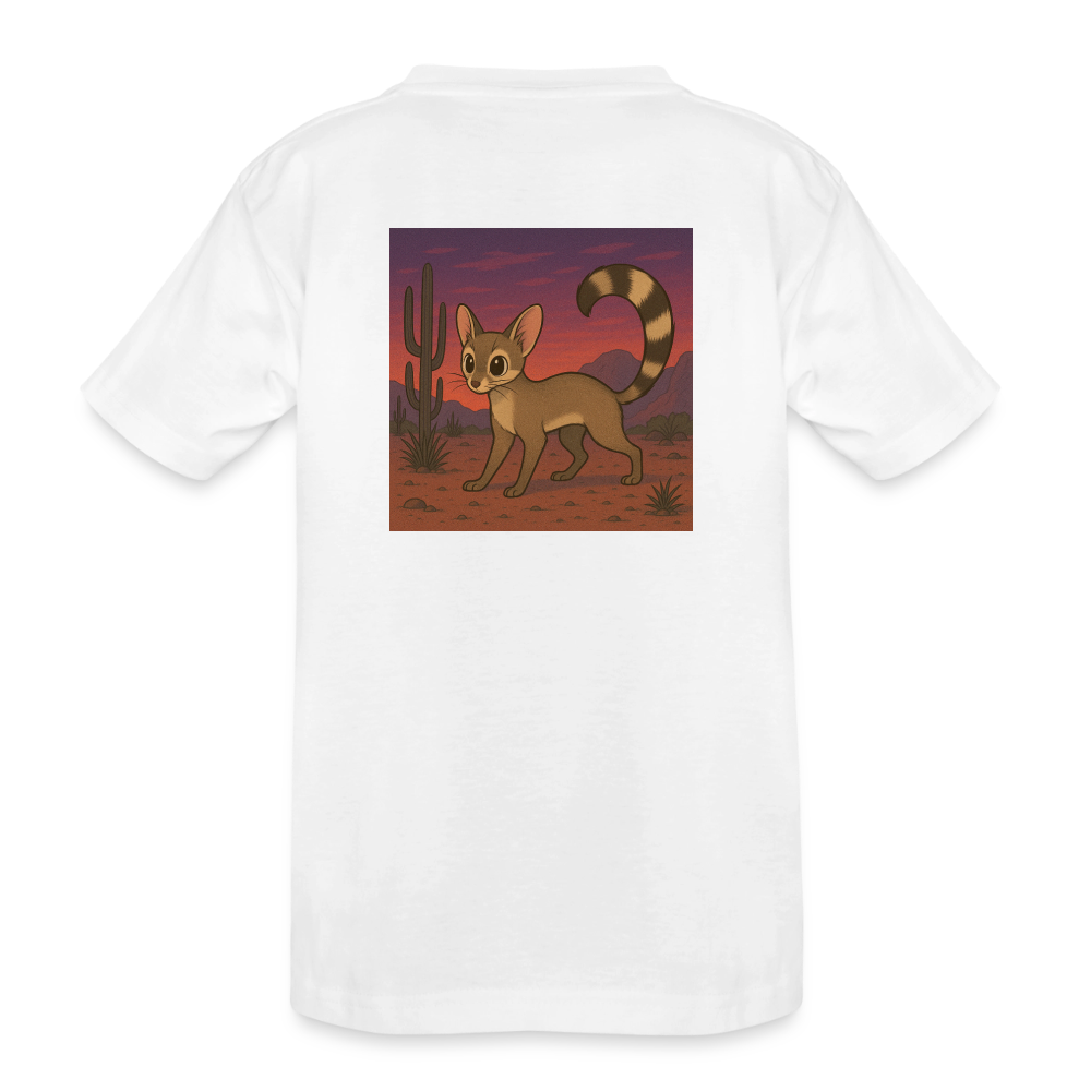 Ringtail Landscape | Kid's Classic T-Shirt - White - white