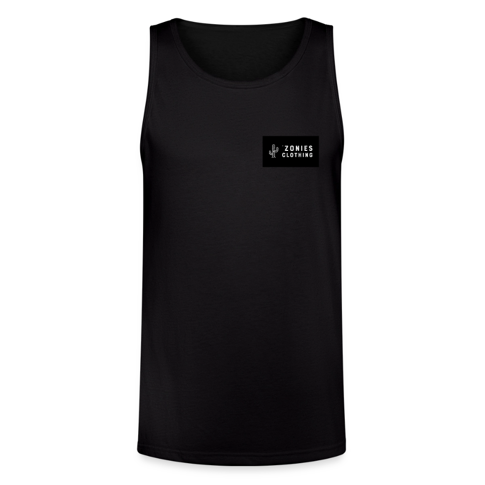 Basics | Men's Classic Tri-Blend Tank – Black - black