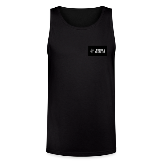 Basics | Men's Classic Tri-Blend Tank – Black - black