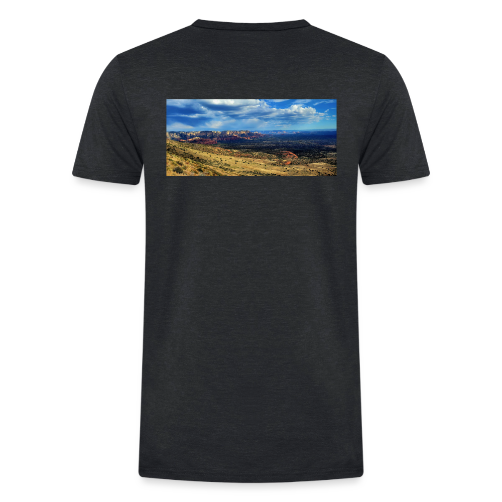 Verde Valley Views | Men's Classic Tri-Blend T-Shirt - Black - heather black
