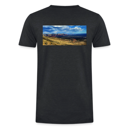 Verde Valley Views | Men's Classic Tri-Blend T-Shirt - Black - heather black