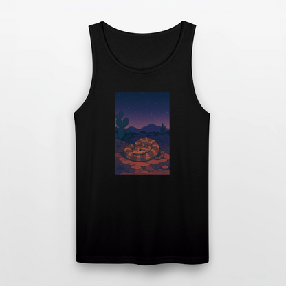 Ridge-nosed Rattlesnake Landscape | Men's Tri-Blend Tank - Black - black